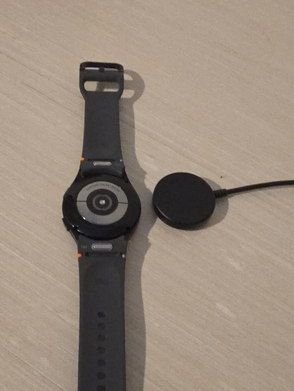 Samsung Galaxy FE Black Smartwatch with Silicone Band